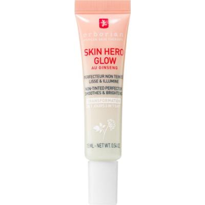 Erborian Skin Hero Glow Non-tinted Perfector lekki krem do twarzy do rozjaśnienia i nawilżenia 15 ml