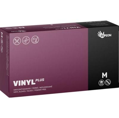 Espeon Vinyl Plus rękawiczki winylowe bezpudrowe rozmiar M 100 szt.
