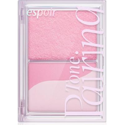 espoir Tone Pairing Cheek potrójny róż do policzków nadający doskonały wygląd odcień Pink Icing 9 g