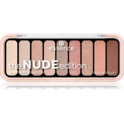 essence The Nude Edition paleta cieni do powiek odcień 10 Pretty in Nude 10 g
