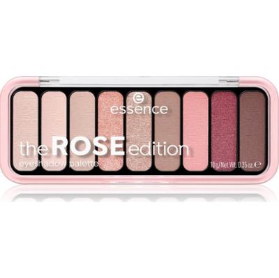 essence The Rose Edition paleta cieni do powiek odcień 20 Lovely In Rose 10 g