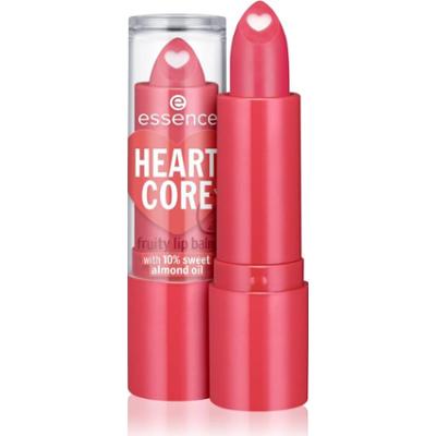 essence HEART CORE balsam do ust odcień 02 Strawberry 3 g