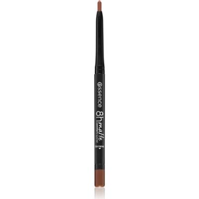 essence 8h Matte Comfort matowa kredka do ust z temperówką odcień 01 Cinnamon Spice 0,3 g