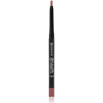 essence 8h Matte Comfort matowa kredka do ust z temperówką odcień 04 Rosy Nude 0,3 g