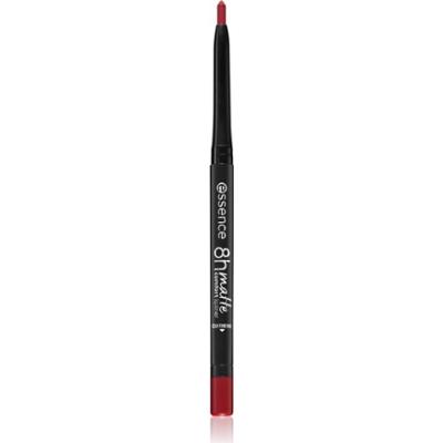 essence 8h Matte Comfort matowa kredka do ust z temperówką odcień 07 Classic Red 0,3 g