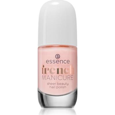 essence French MANICURE lakier do paznokci odcień 01 - peach please! 8 ml