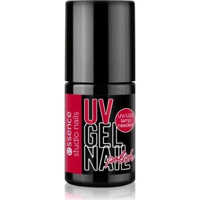 essence studio nails UV GEL NAIL hybrydowy lakier do paznokci z użyciem lampy UV / LED odcień 06 signature RED 5 ml
