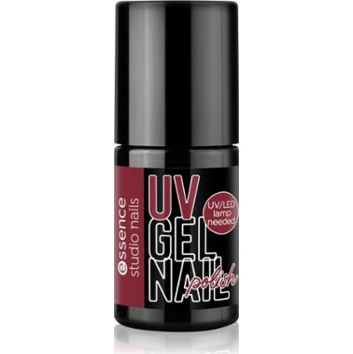 essence studio nails UV GEL NAIL hybrydowy lakier do paznokci z użyciem lampy UV / LED odcień 04 REDtastic! 5 ml
