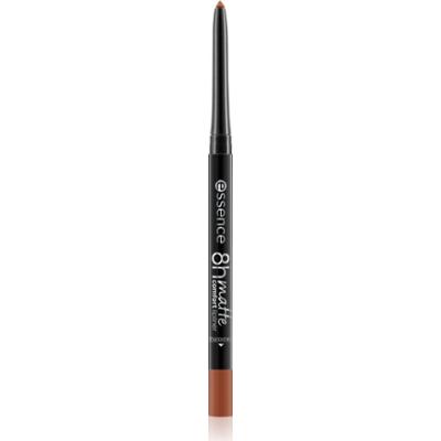 essence 8h Matte Comfort matowa kredka do ust z temperówką odcień 17 Must Have Brown 0,3 g