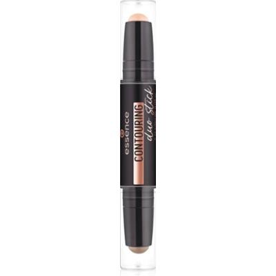 essence CONTOURING Duo Stick Dwustronny sztyft do konturowania odcień 20 Light 2 g