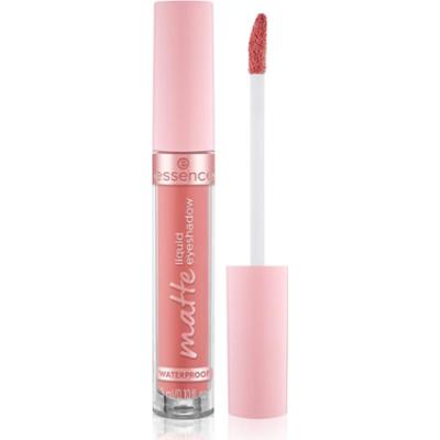 essence Matte cienie do powiek w płynie odcień 03 Peach Pop 3 ml