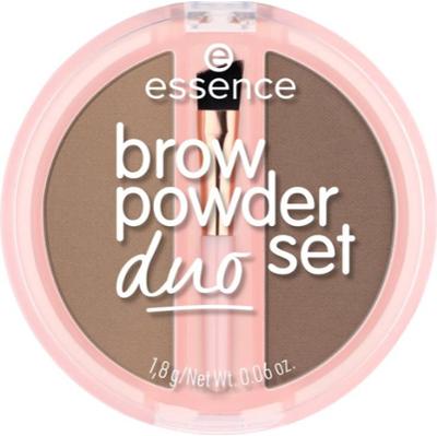 essence Brow Powder Duo zestaw do brwi odcień 01 Light 1.8 g