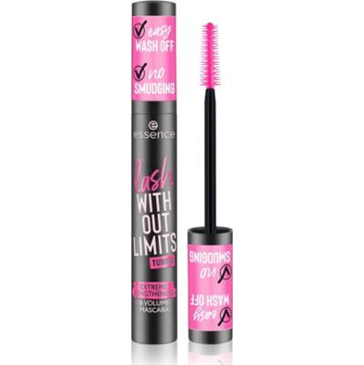 essence lash WITHOUT LIMITS TUBING pogrubiający i wydłużający tusz do rzęs odcień 04 Black Tubing 13 ml