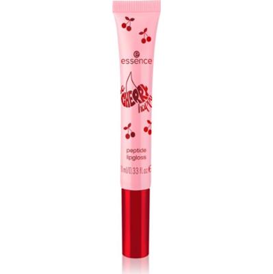 essence SO CHERRY happy błyszczyk do ust z peptydami odcień 02 Cherry, Cherry Baby! 10 ml