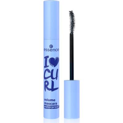 essence I LOVE CURL wodoodporny tusz pogrubiający czarny 10 ml