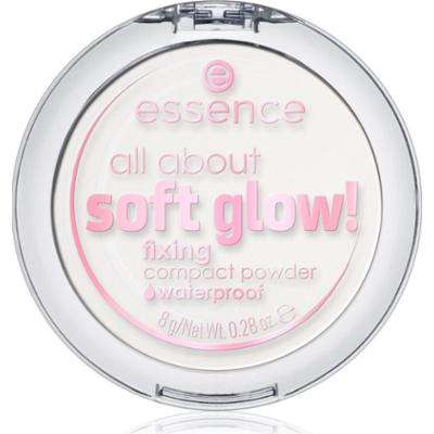 essence All About Soft Glow! utrwalający transparentny puder z efektem rozświetlającym 8 g