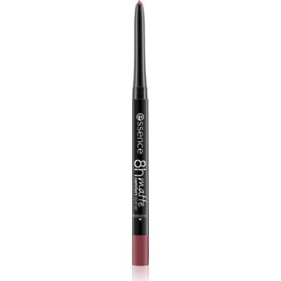 essence 8h Matte Comfort matowa kredka do ust z temperówką odcień 19 Burgundy Bestie 0.3 g