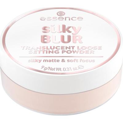 essence silky BLUR sypki puder utrwalający matujące odcień 10 9 g