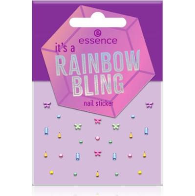 essence it's a RAINBOW BLING naklejki na paznokcie 27 szt.