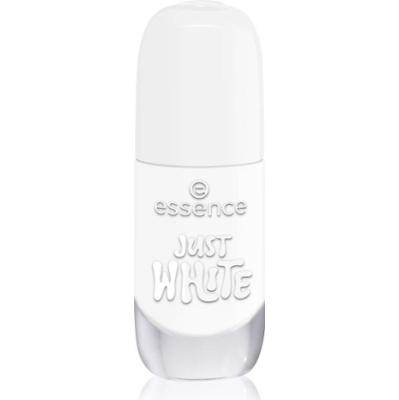 essence Gel Nail Polish lakier hybrydowy do paznokci odcień 33 JUST WHITE 8 ml