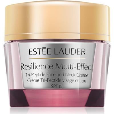 Estée Lauder Resilience Multi-Effect Tri-Peptide Face and Neck Creme SPF 15 krem intensywnie odżywiający do skóry suchej SPF 15 50 ml