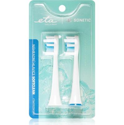 ETA Sonetic SoftClean 0707 90300 końcówki wymienne do szczoteczki do zębów For ETAx707 2 szt.