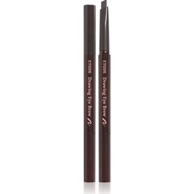 ETUDE Drawing Eye Brow kredka do brwi ze szczotką odcień #2 Gray Brown 0,25 g