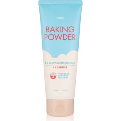 ETUDE Baking Powder kremowa pianka dogłębnie oczyszczająca z efektem peelingu 160 g