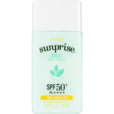 ETUDE Sunprise Mild Airy Finish mineralny fluid ochronny do twarzy SPF 50+ 55 ml