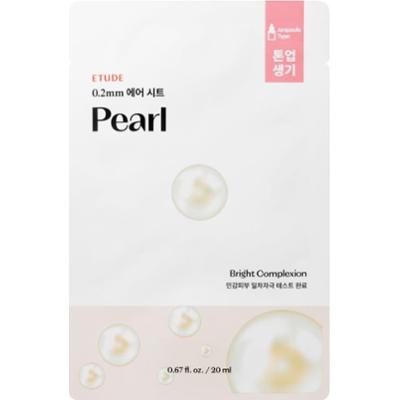 ETUDE 0.2 Therapy Air Mask Pearl maska rozświetlająca w płacie o działaniu rewitalizującym 20 ml