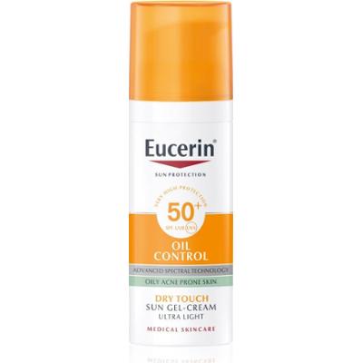 Eucerin Sun Oil Control kremowy żel ochronny do twarzy SPF 50+ 50 ml