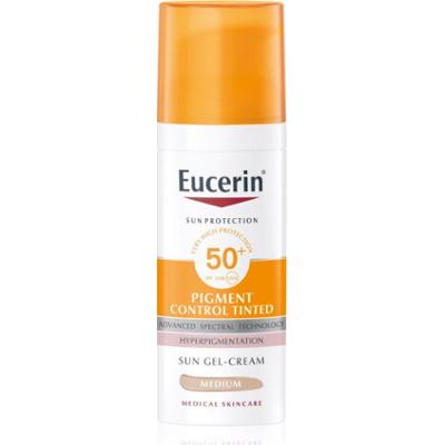 Eucerin Sun Pigment Control Tinted emulsja ochronna przeciw przebarwieniom SPF 50+ odcień Medium 50 ml