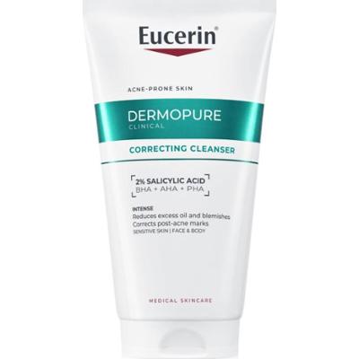 Eucerin DermoPure Clinical Correcting Cleanser złuszczający żel oczyszczający do twarzy i ciała 150 ml