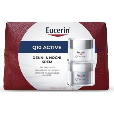 Eucerin Q10 Active zestaw upominkowy dla efektu rozjaśnienia i wygładzenia skóry