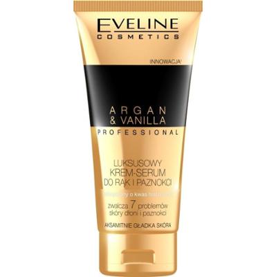 Eveline Cosmetics Argan&Vanilla krem odżywczy do rąk i paznokci 100 ml