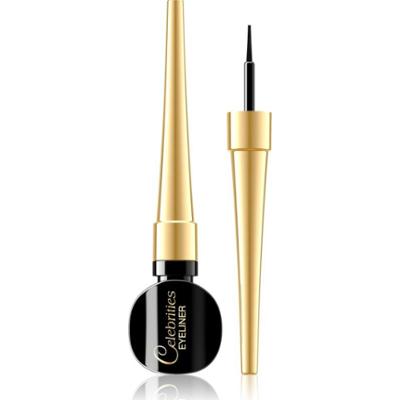 Eveline Cosmetics Celebrities eyeliner w płynie odcień Black 6 ml