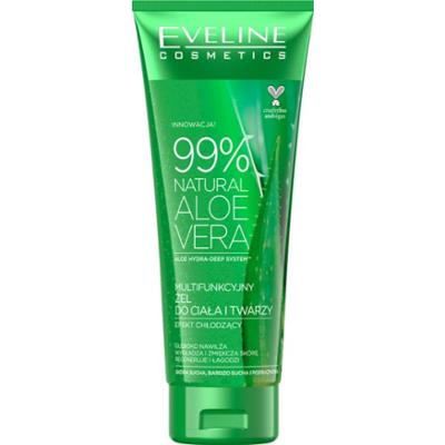 Eveline Cosmetics 99% Natural Aloe Vera żel nawilżający do twarzy i ciała 250 ml