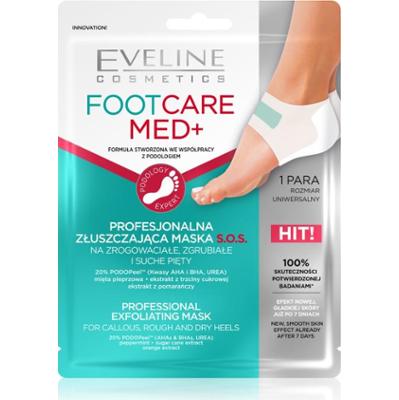 Eveline Cosmetics Foot Care Med maseczka złuszczająca do pięt 2 szt.
