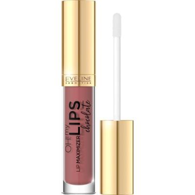 Eveline Cosmetics OH! my LIPS Lip Maximizer błyszczyk do ust z jadem pszczelim odcień Chocolate 4.5 ml