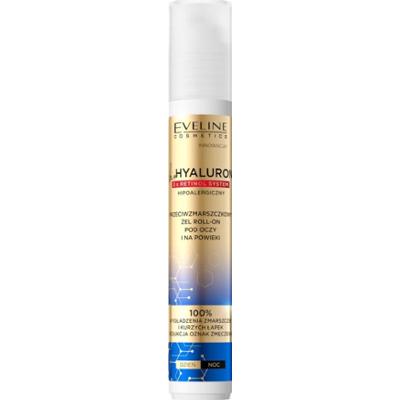 Eveline Cosmetics Bio Hyaluron 3x Retinol System chłodzący roll-on pod oczy przeciw zmarszczkom i cienom pod oczami 15 ml