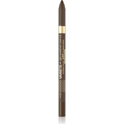 Eveline Cosmetics Variété wodoodporna żelowa kredka do oczu odcień 02 Brown 1 szt.