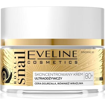 Eveline Cosmetics Royal Snail krem intensywnie odżywiający na głębokie zmarszczki 80+ 50 ml