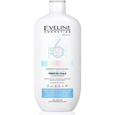 Eveline Cosmetics 6 Ceramides nawilżający krem do ciała do skóry suchej i bardzo suchej bezzapachowy 350 ml