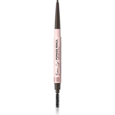 Eveline Cosmetics Brow & Go! wodoodporna kredka do brwi ze szczoteczką 2 w 1 odcień Dark Brown 4 g
