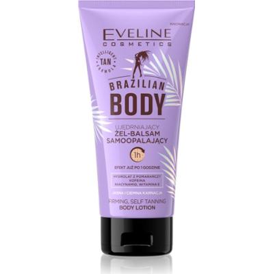 Eveline Cosmetics Brazilian Body samoopalający żel z efektem wzmacniającym 150 ml