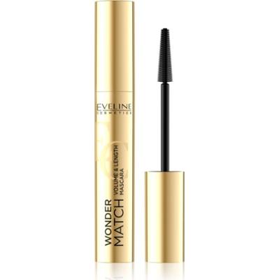 Eveline Cosmetics Wonder Match tusz do rzęs zwiększający objętość i pogrubiający odcień Black 7 ml