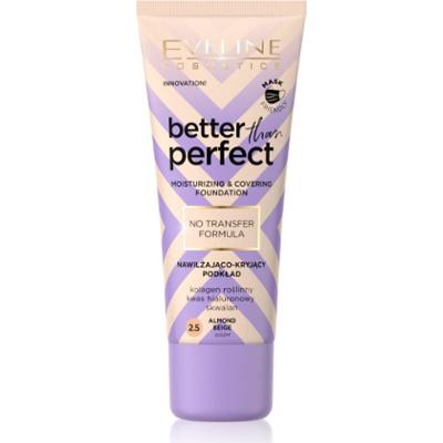 Eveline Cosmetics Better than Perfect podkład kryjący o działaniu nawilżającym odcień 2.5 Almond Beige Warm 30 ml
