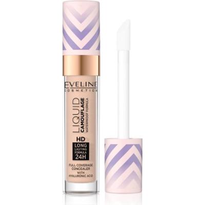 Eveline Cosmetics Liquid Camouflage korektor wodoodporny z kwasem hialuronowym odcień 2.5 7,5 ml