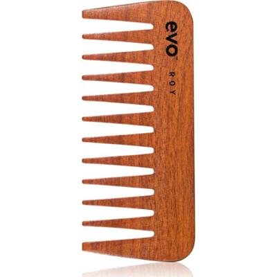 EVO Roy Detangling Comb grzebień do włosów z drewna 1 szt.