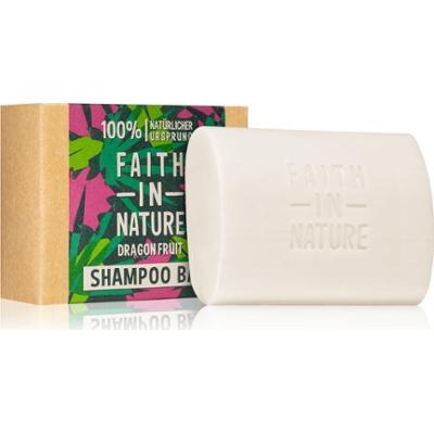 Faith In Nature Dragon Fruit organiczny szampon w kostce do włosów zniszczonych i farbowanych 85 g
